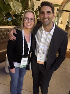 CEO Diana of Surrogate Alternatives, Inc. with family law attorney Brian Klein at San Diego surrogacy agency